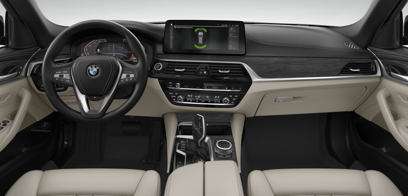 BMW BMW 5er im Innenraum von vorne BMW BMW 5er im Innenraum von vorne
