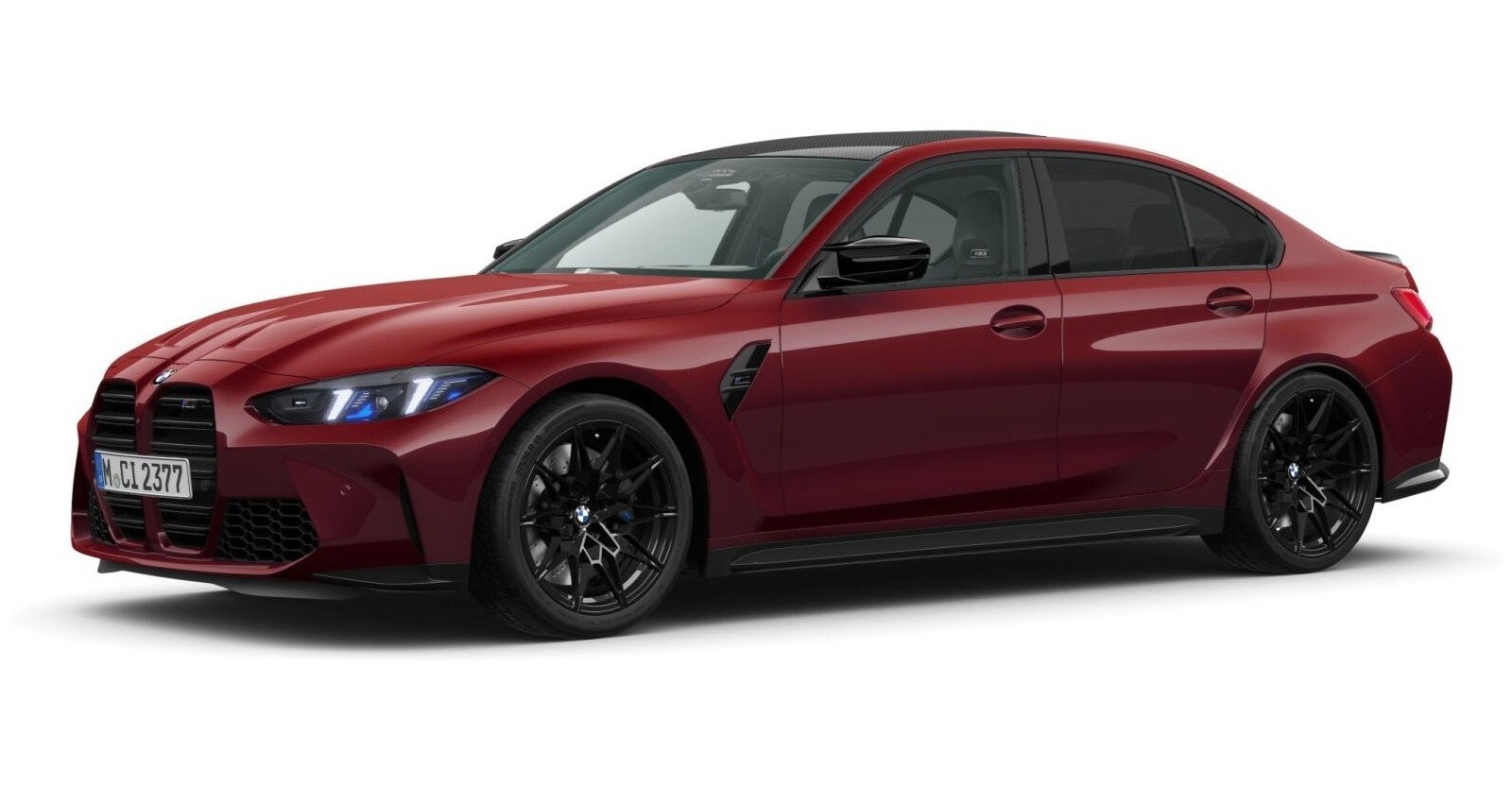 BMW BMW M in Rot von vorne BMW BMW M in Rot von vorne