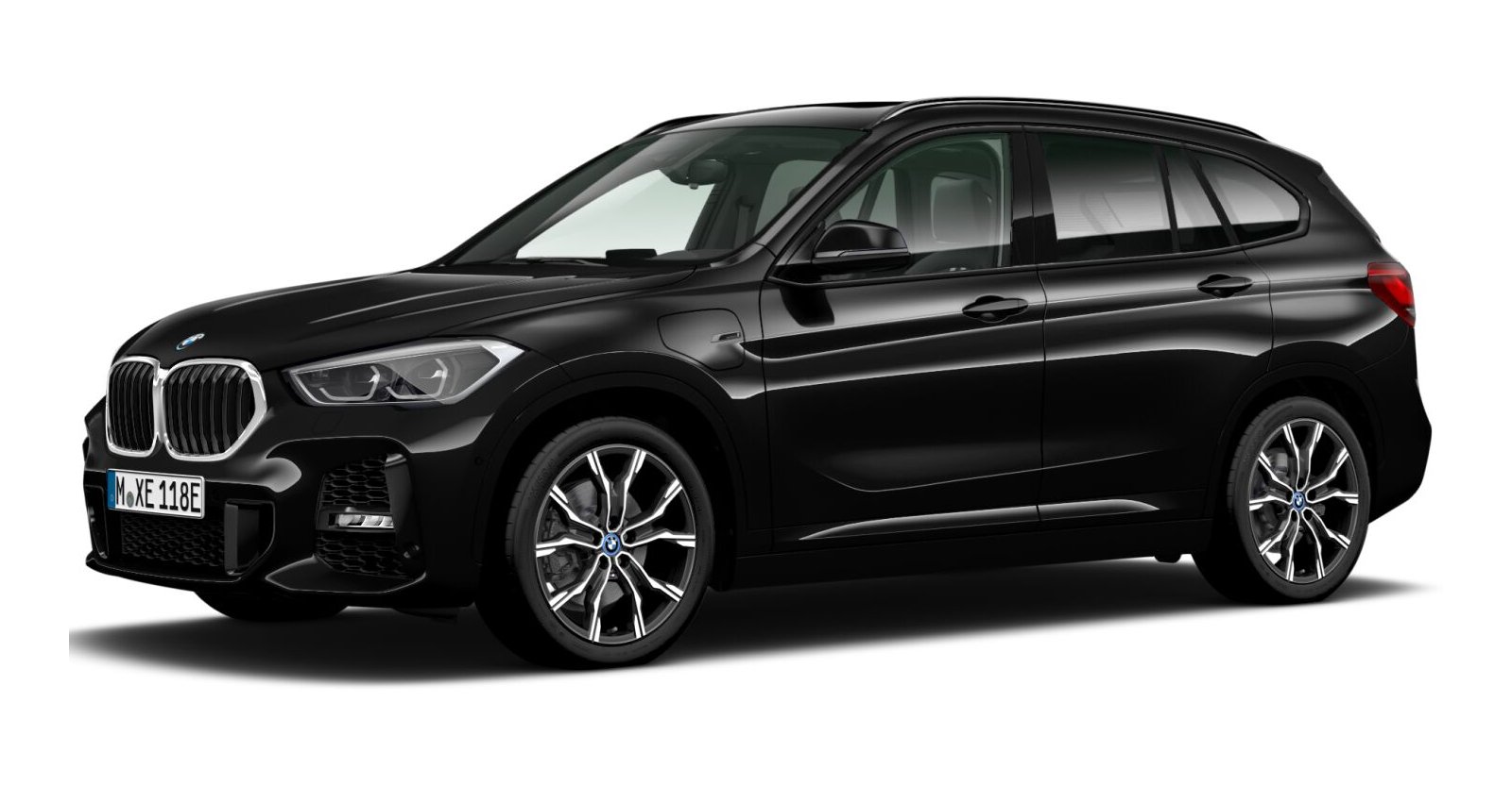 BMW BMW X in Schwarz von vorne BMW BMW X in Schwarz von vorne