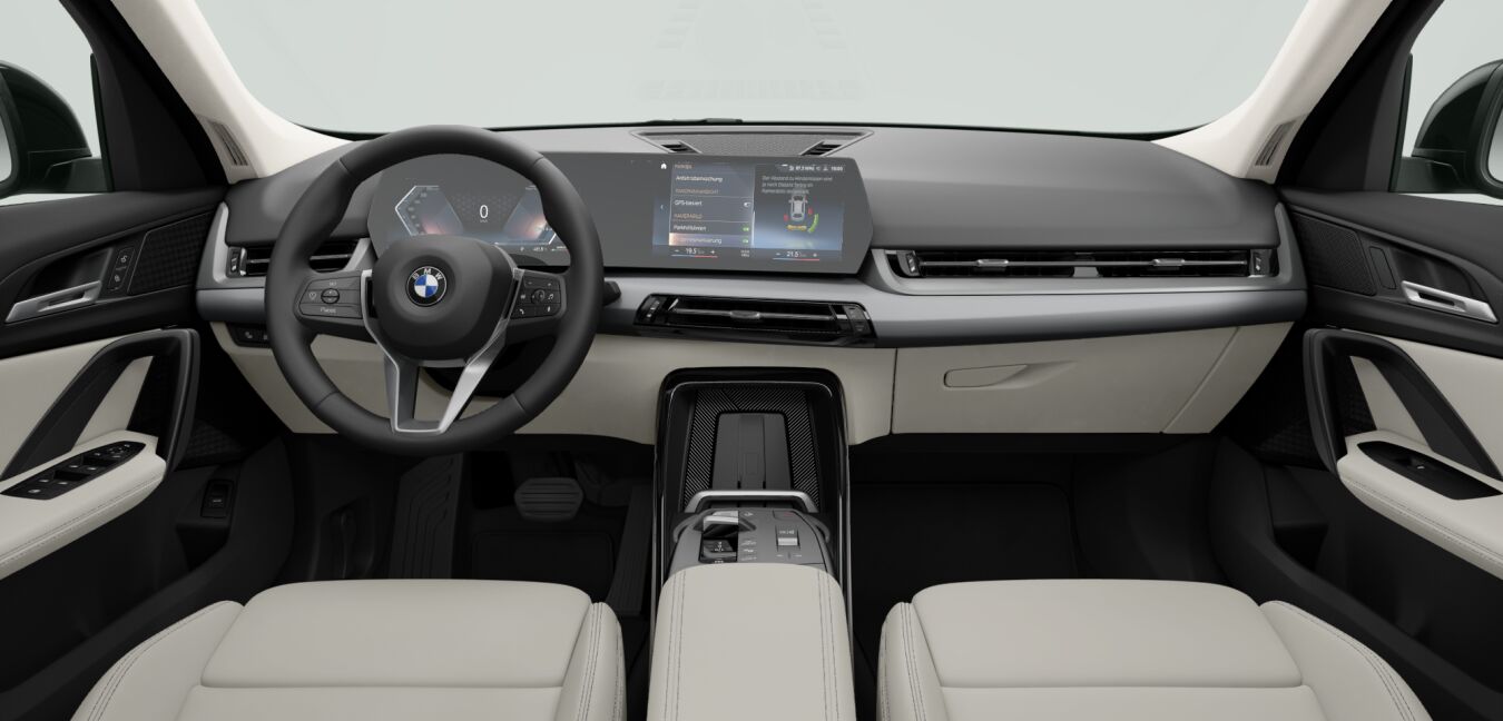 BMW BMW X im Innenraum von vorne