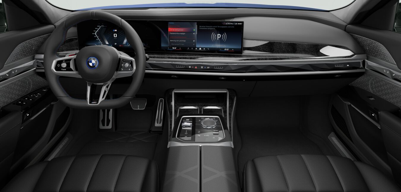 BMW BMW I im Innenraum von vorne