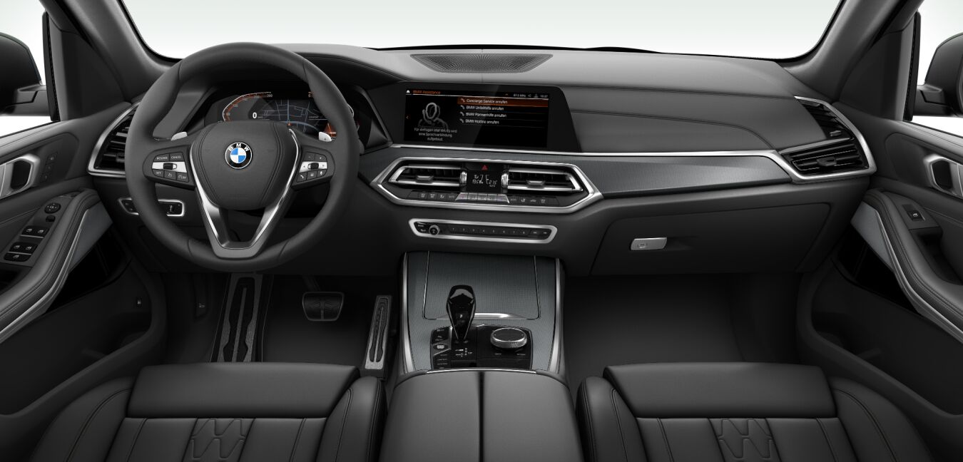BMW BMW X im Innenraum von vorne