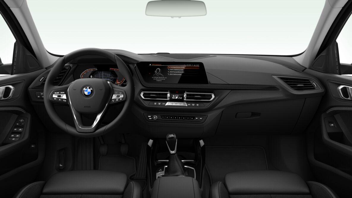 BMW BMW 1er im Innenraum von vorne