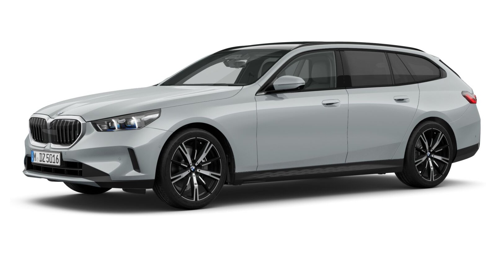 BMW BMW 5er in Grau von vorne