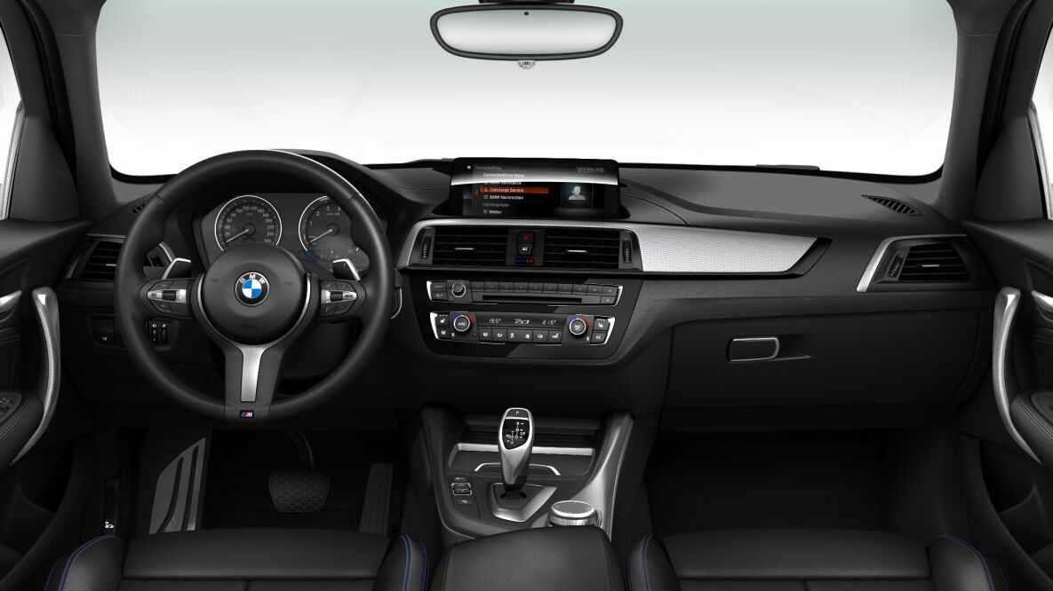 BMW BMW 1er im Innenraum von vorne BMW BMW 1er im Innenraum von vorne