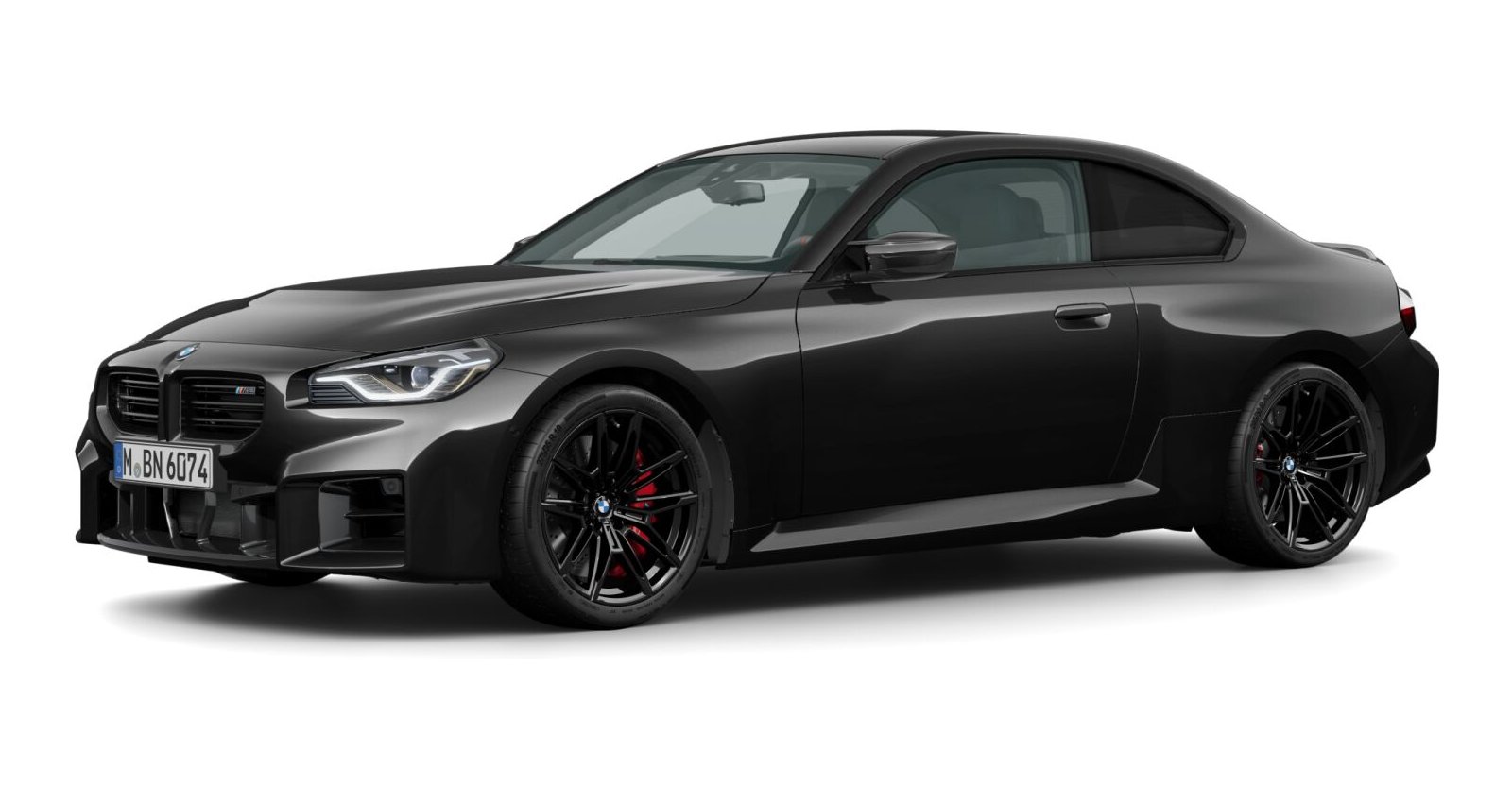 BMW BMW M in Schwarz von vorne