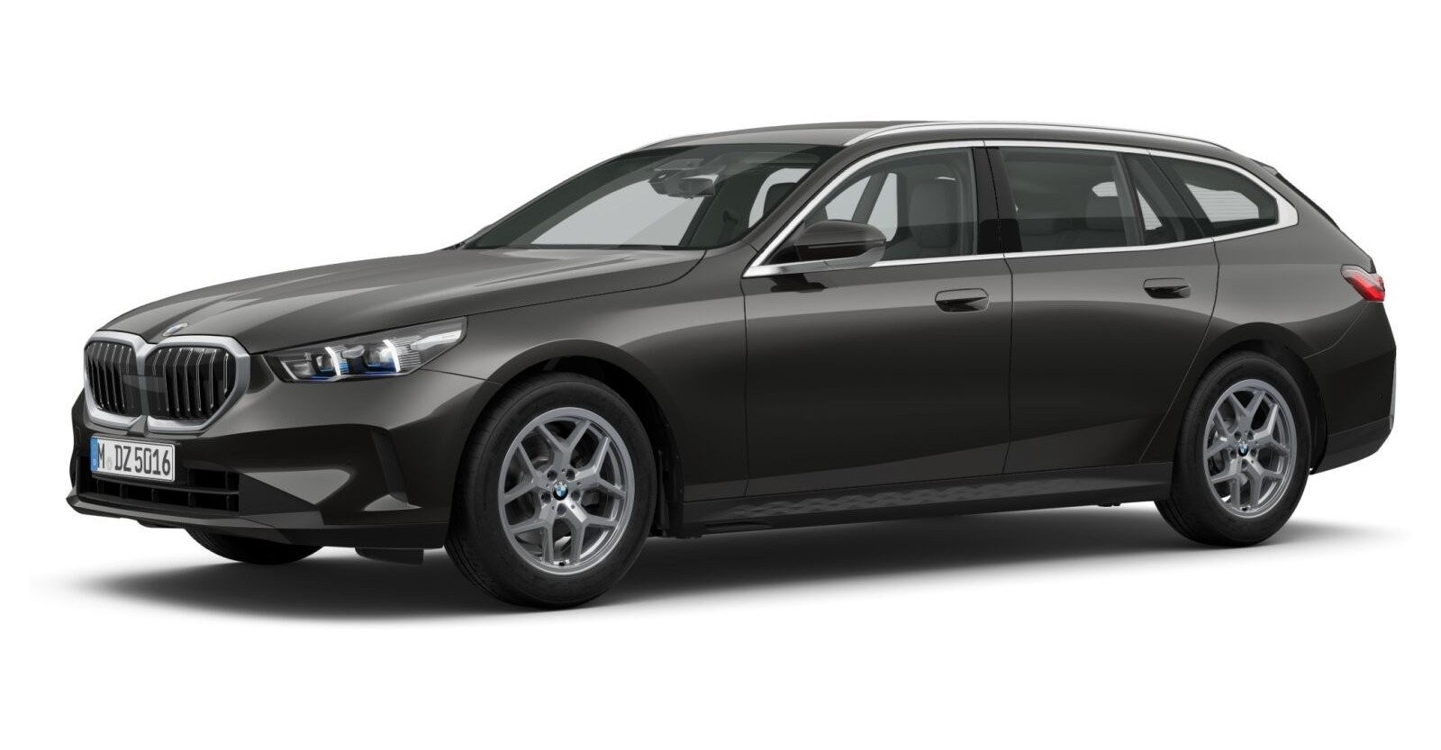 BMW BMW 5er in Grau von vorne