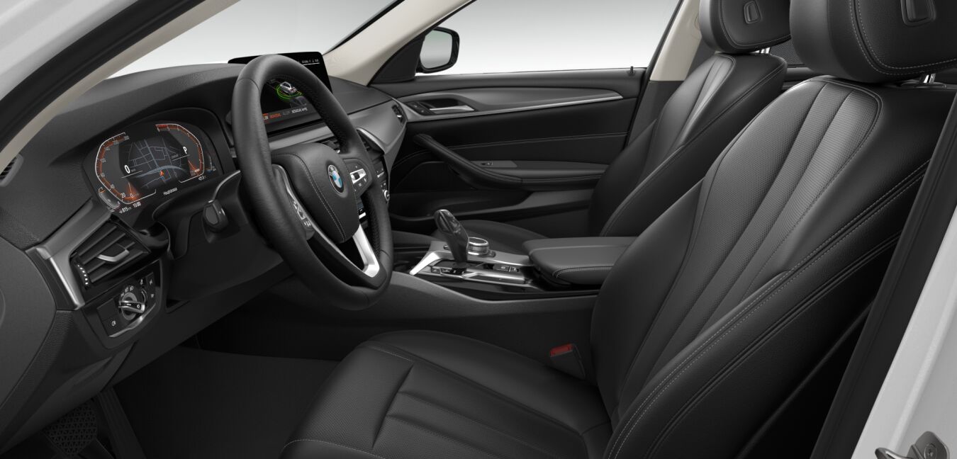 BMW BMW 5er im Innenraum seitlich