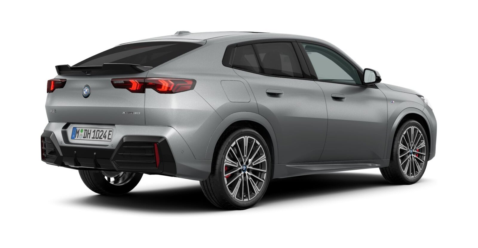 BMW BMW I in Grau von hinten