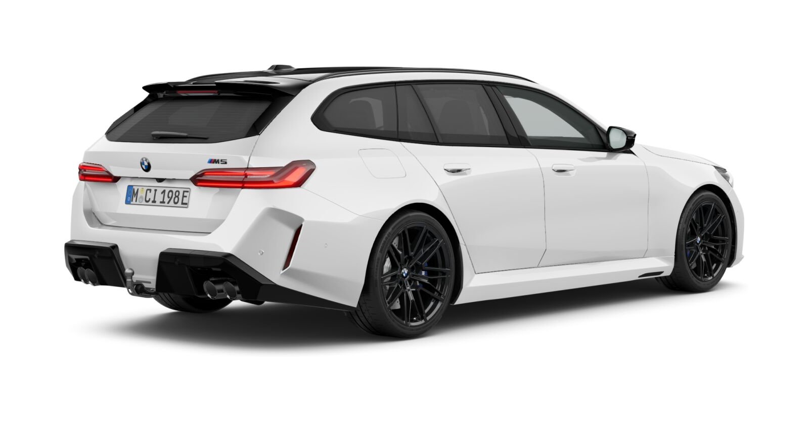 BMW BMW M in Weiß von hinten