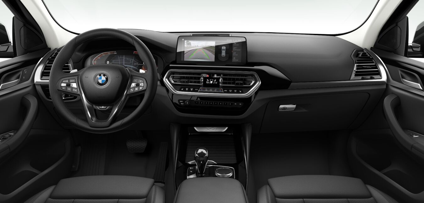 BMW BMW X im Innenraum von vorne