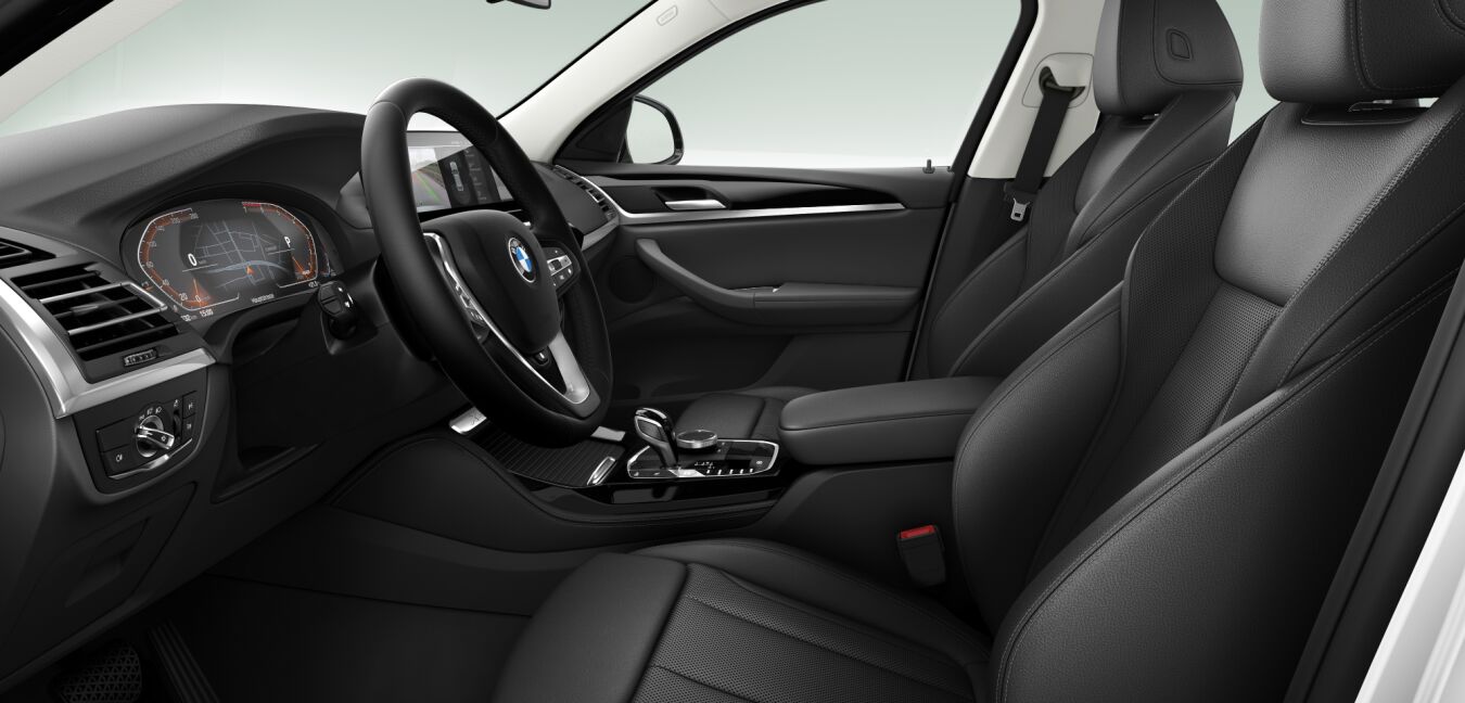 BMW BMW X im Innenraum seitlich