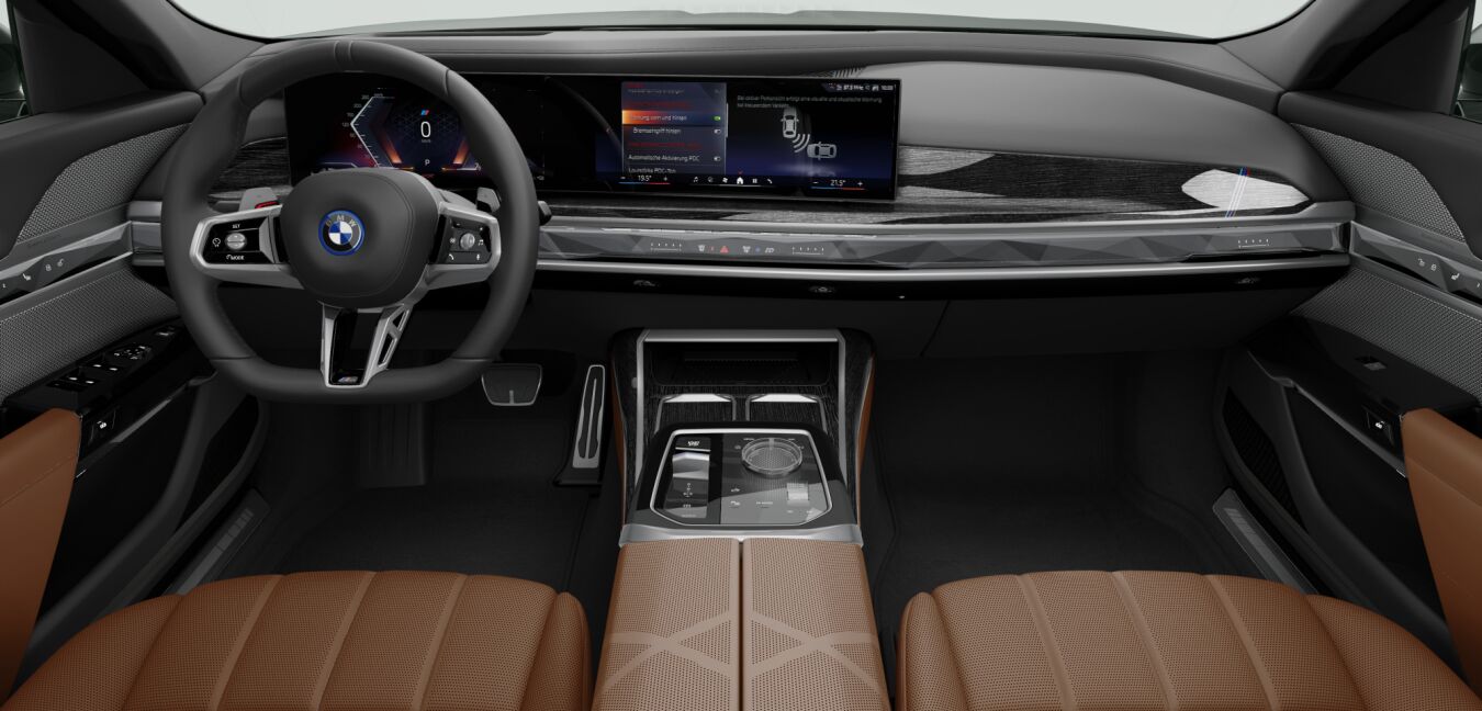 BMW BMW 7er im Innenraum von vorne