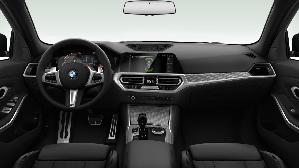 BMW BMW 3er im Innenraum von vorne BMW BMW 3er im Innenraum von vorne
