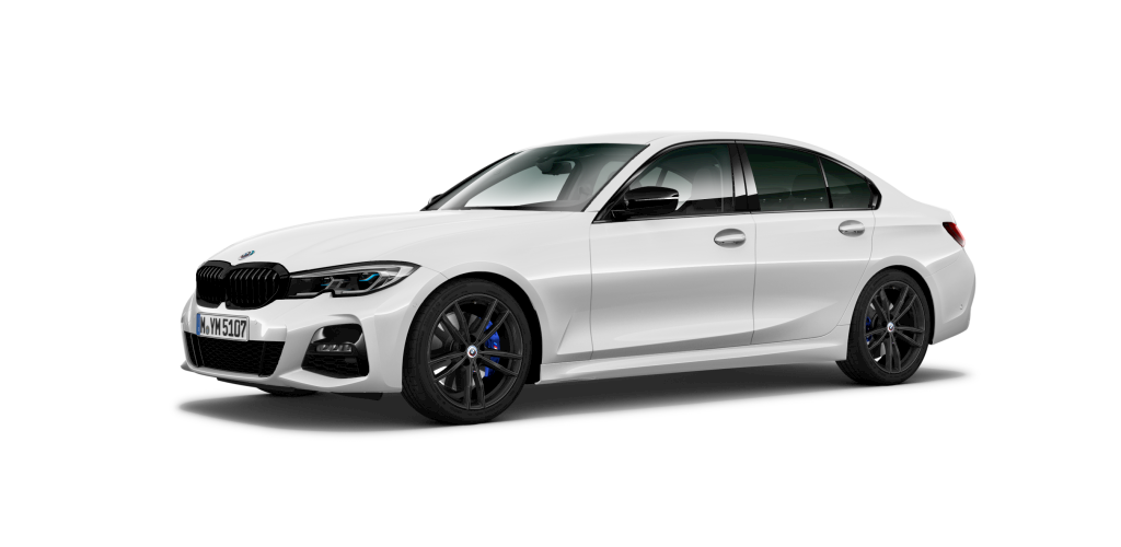 BMW BMW 3er in Weiß von vorne BMW BMW 3er in Weiß von vorne