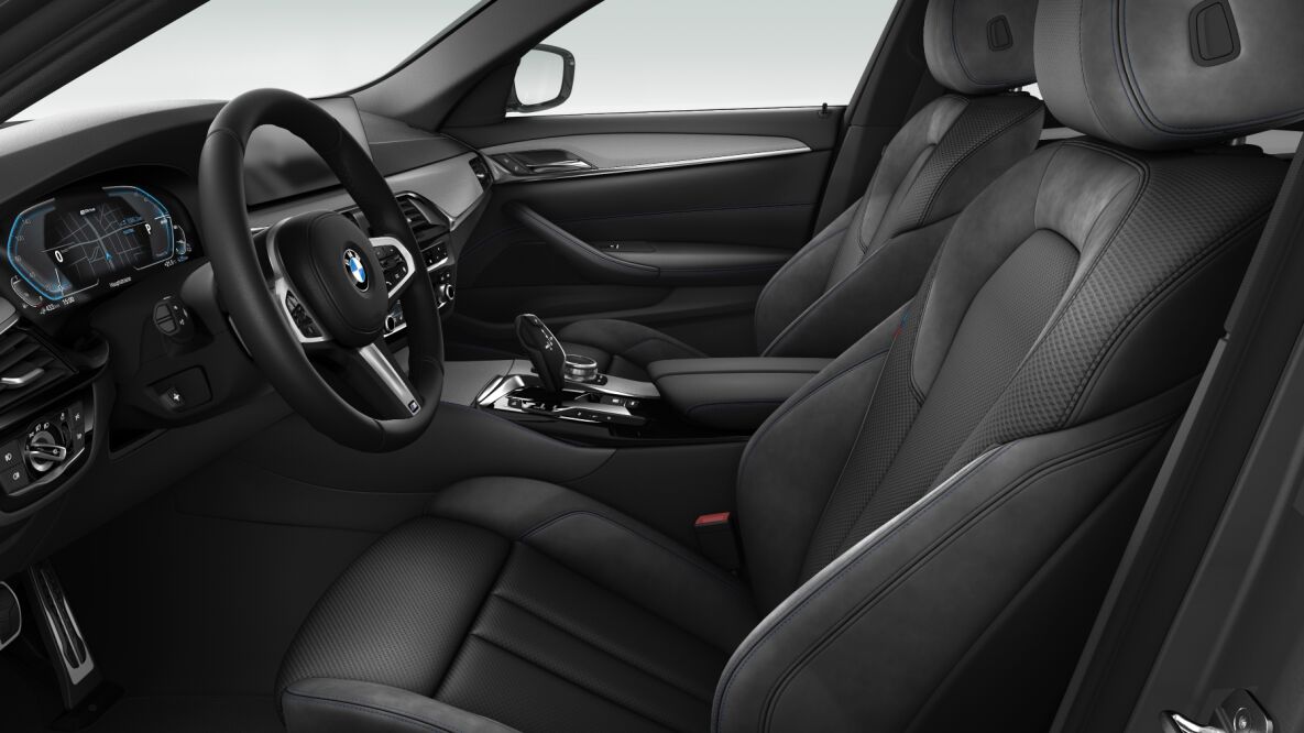 BMW BMW 5er im Innenraum seitlich BMW BMW 5er im Innenraum seitlich