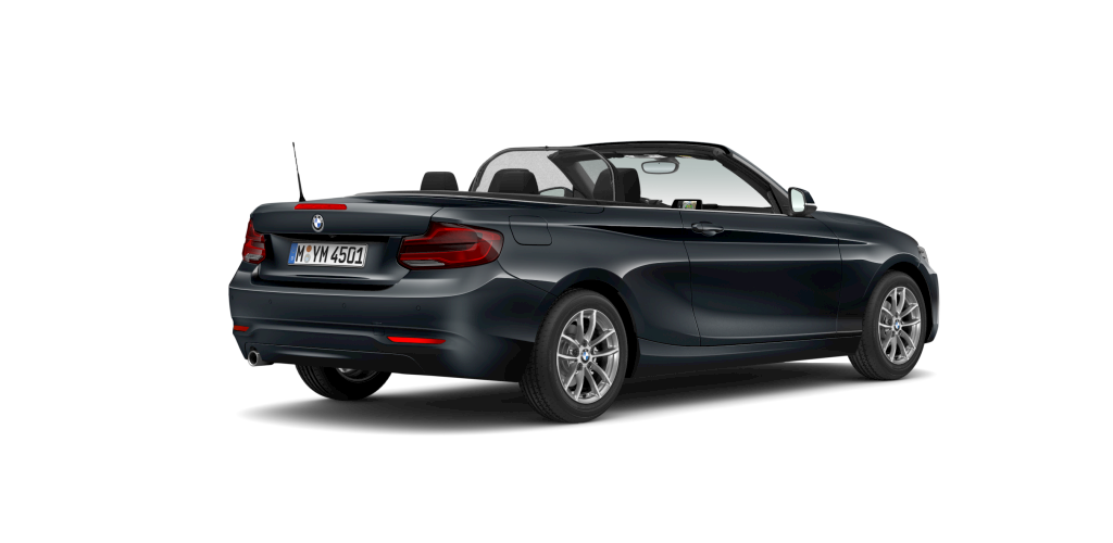 BMW BMW 2er in Grau von hinten BMW BMW 2er in Grau von hinten