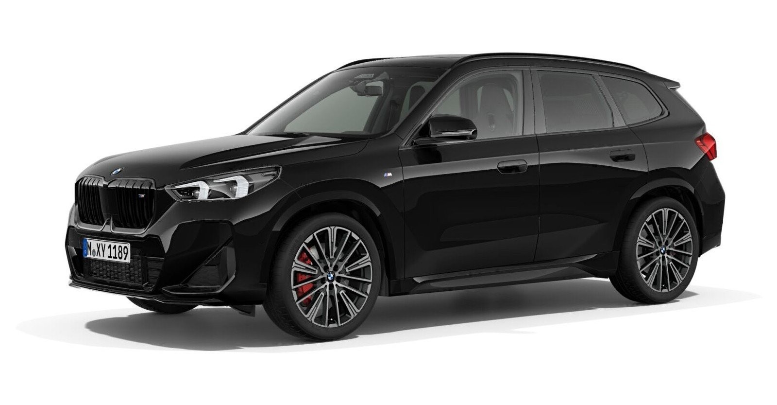 BMW BMW X in Schwarz von vorne