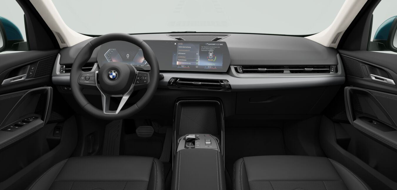 BMW BMW X im Innenraum von vorne