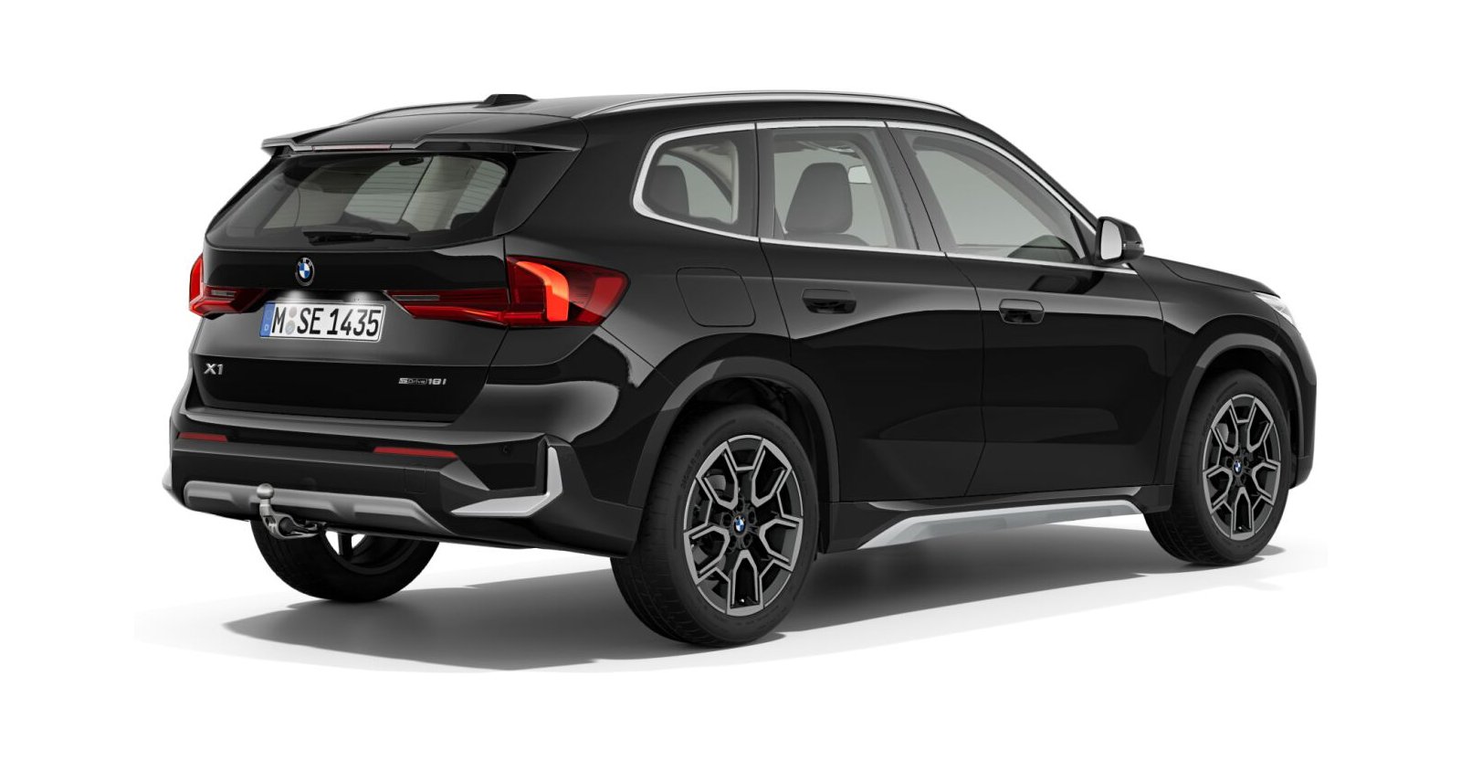BMW BMW X in Schwarz von hinten BMW BMW X in Schwarz von hinten