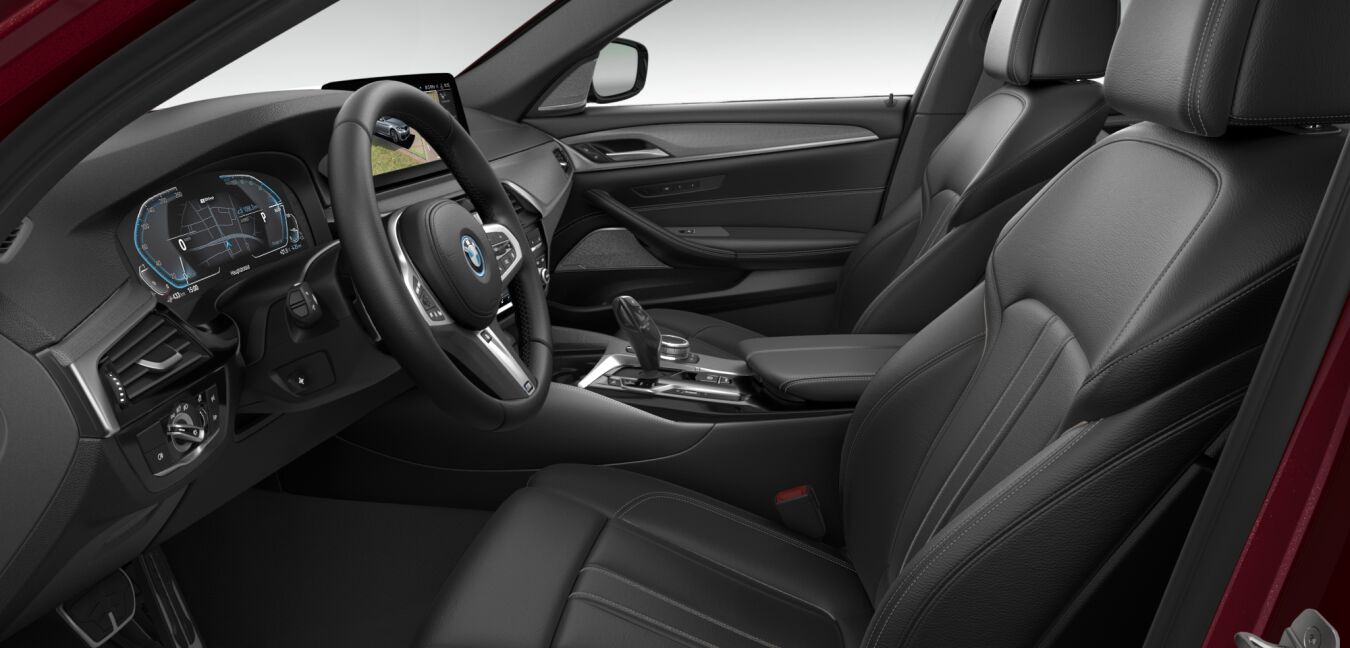 BMW BMW 5er im Innenraum seitlich