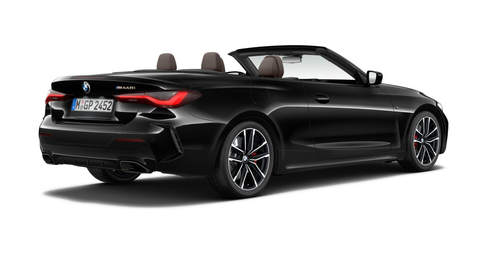 BMW BMW 4er in Schwarz von hinten BMW BMW 4er in Schwarz von hinten