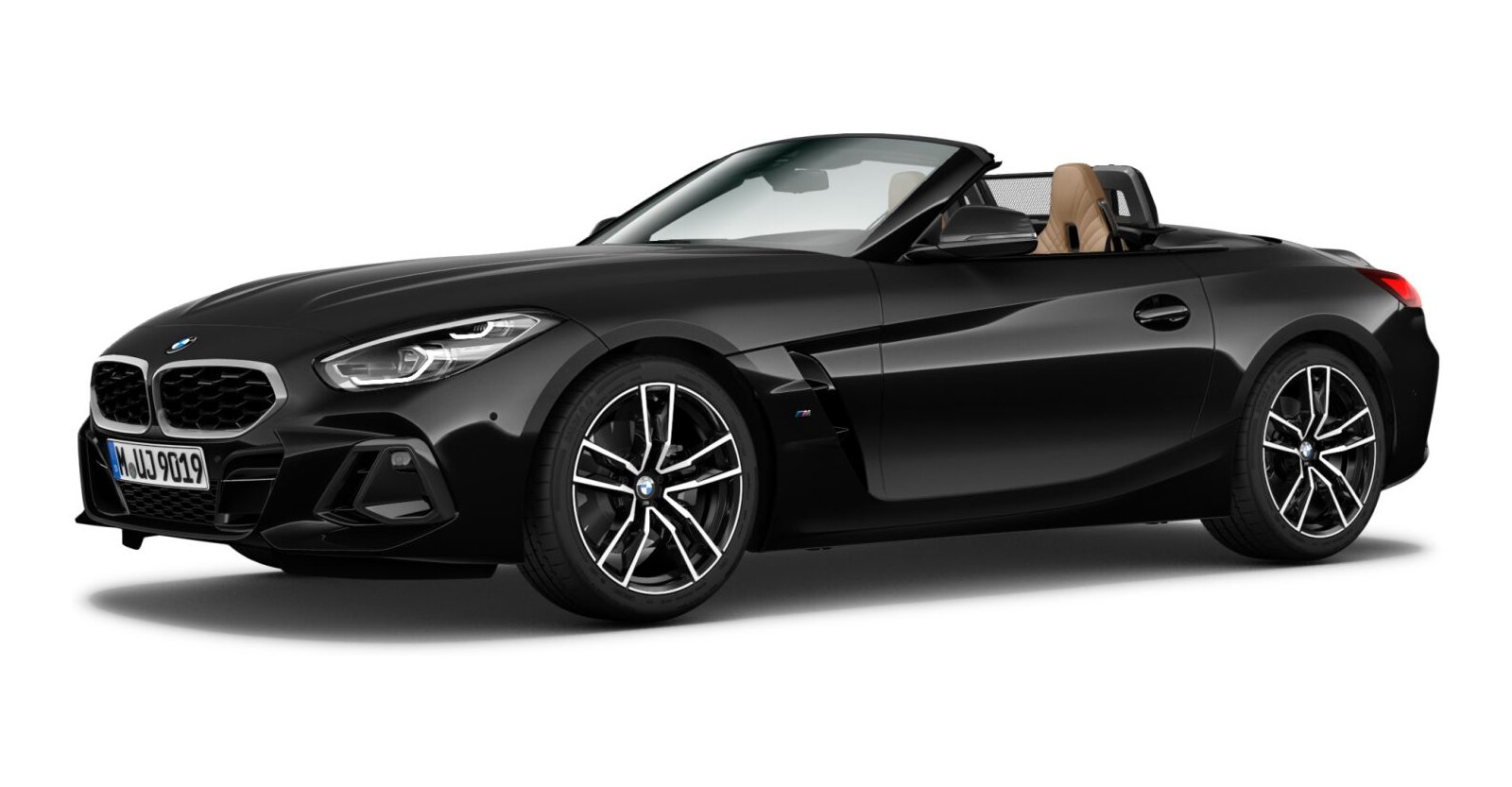 BMW BMW Z in Schwarz von vorne BMW BMW Z in Schwarz von vorne