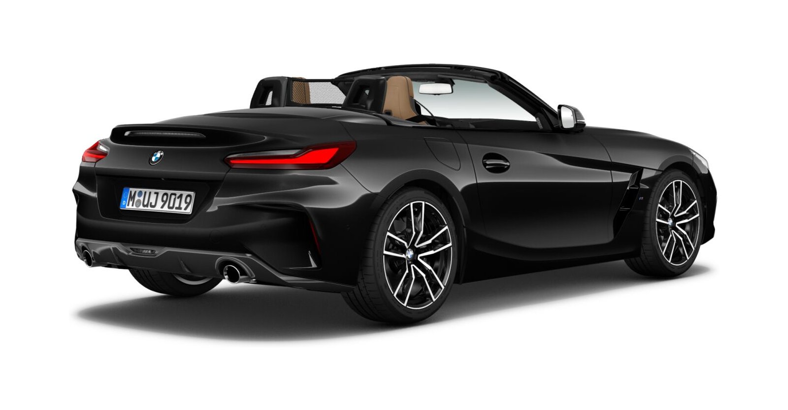 BMW BMW Z in Schwarz von hinten BMW BMW Z in Schwarz von hinten