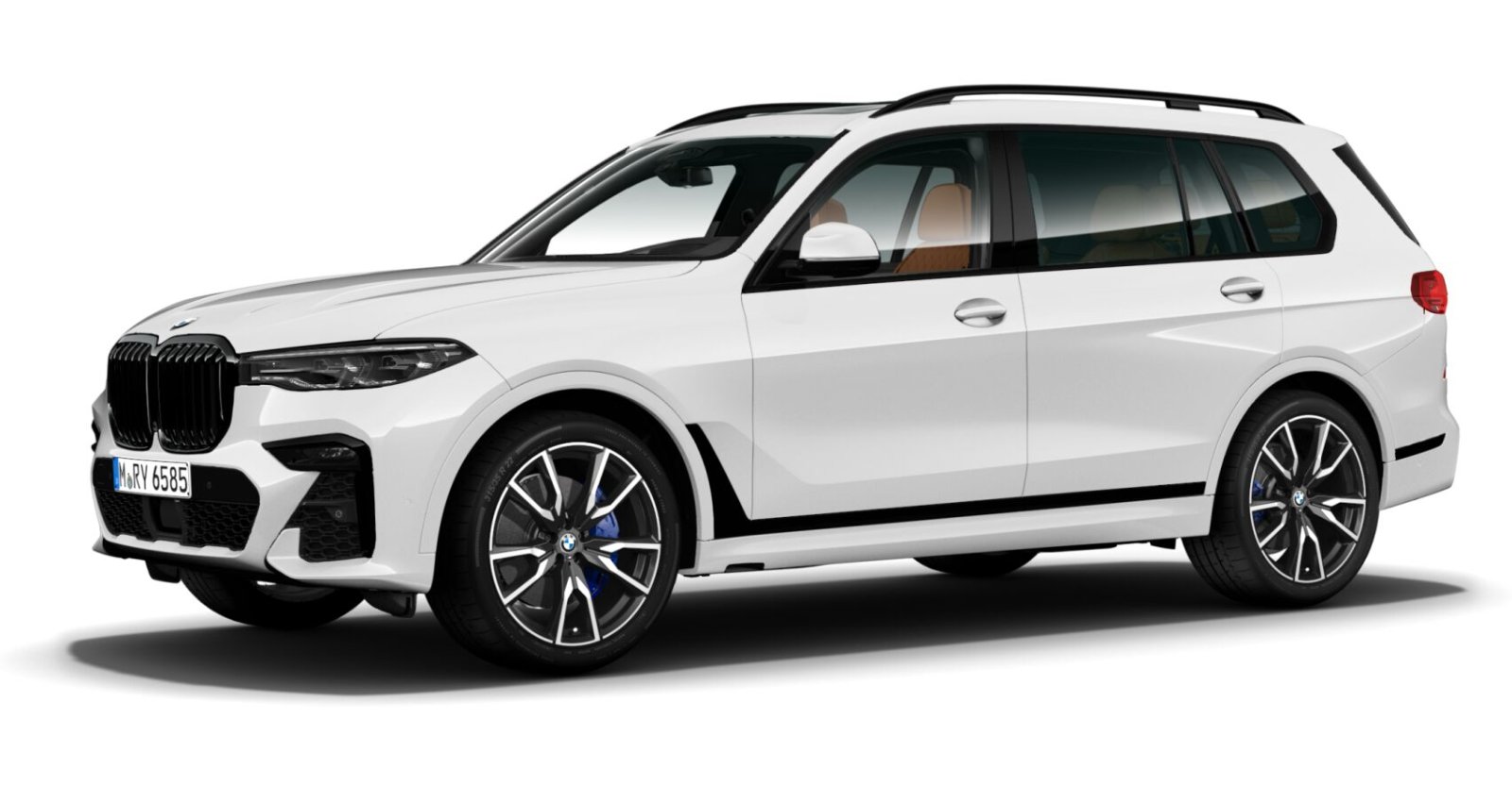 BMW BMW X in Weiß von vorne BMW BMW X in Weiß von vorne