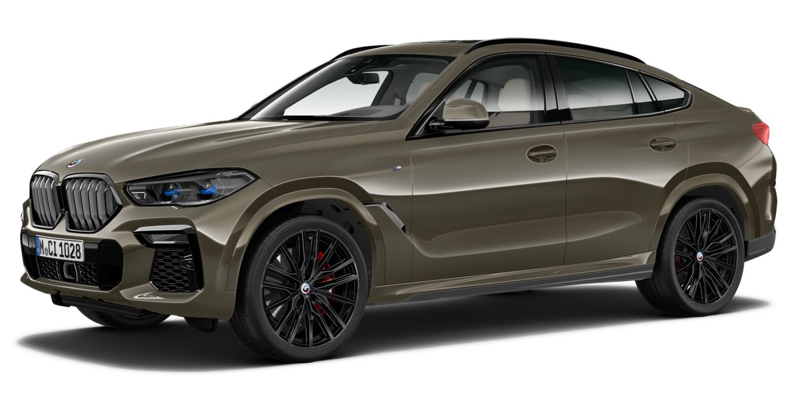 BMW BMW X in Grün von vorne