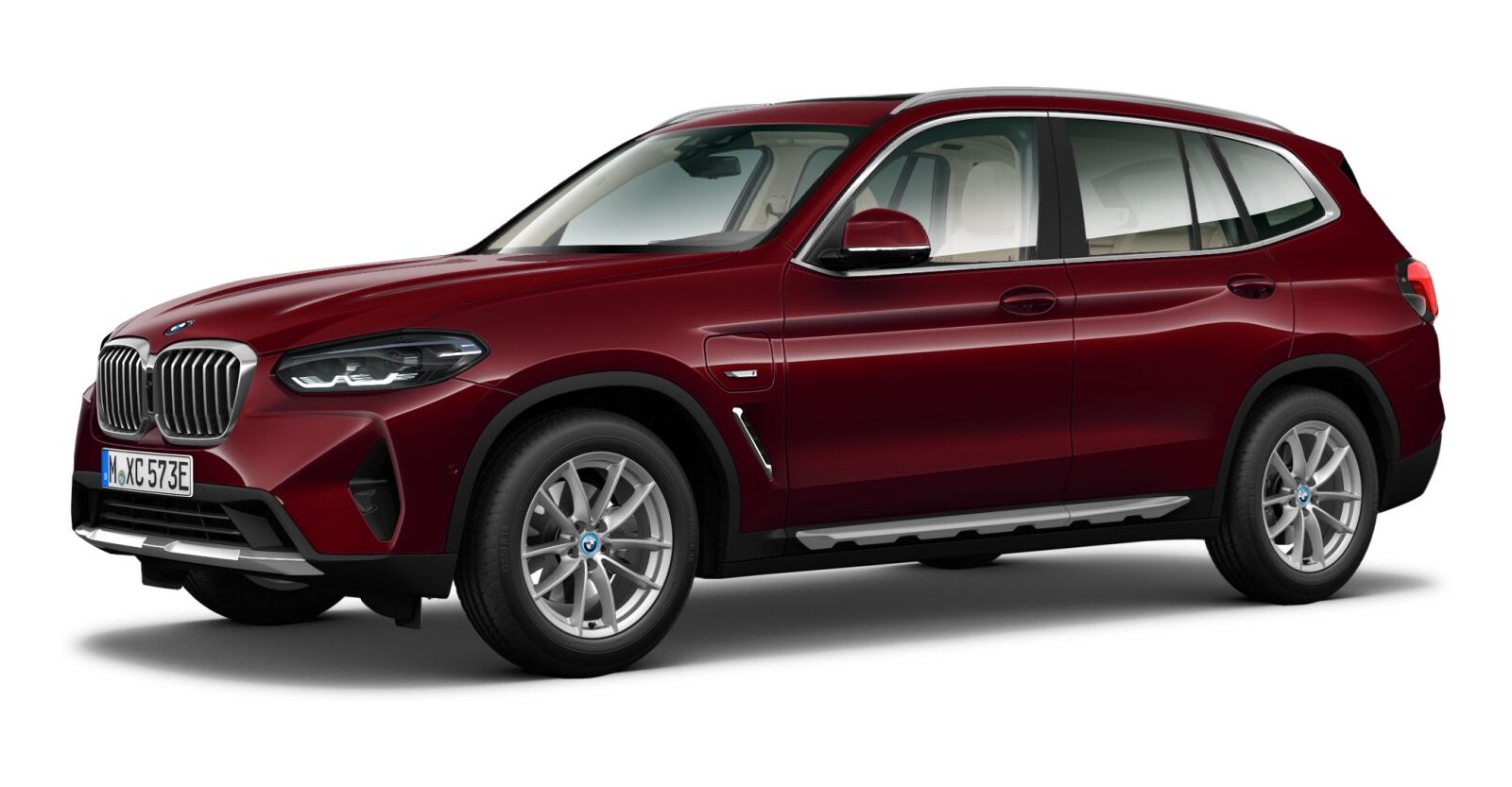BMW BMW X in Rot von vorne BMW BMW X in Rot von vorne