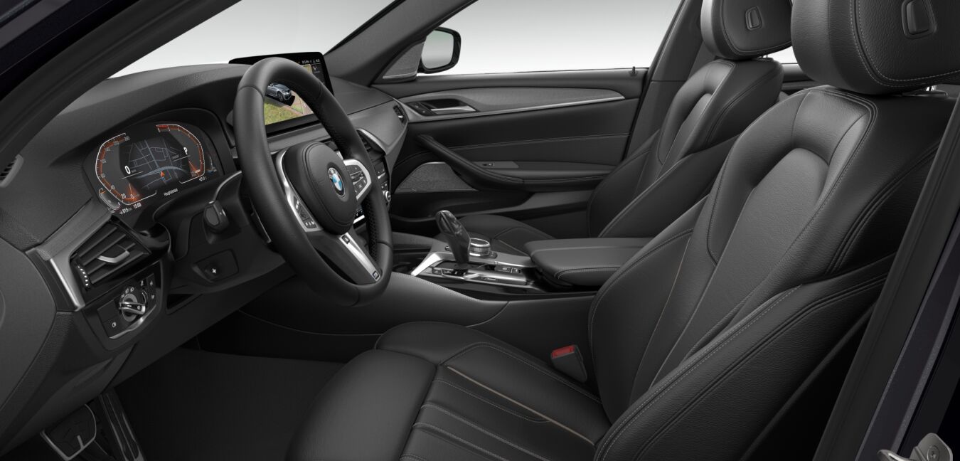 BMW BMW 5er im Innenraum seitlich BMW BMW 5er im Innenraum seitlich
