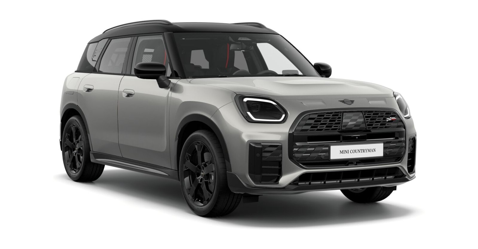 MINI Countryman S ALL4 in Silber von vorne MINI Countryman S ALL4 in Silber von vorne