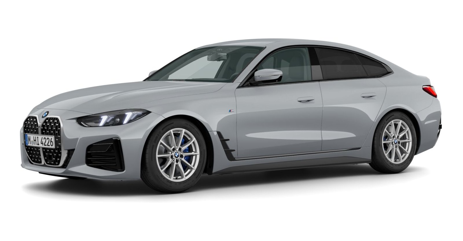 BMW BMW 4er in Grau von vorne BMW BMW 4er in Grau von vorne