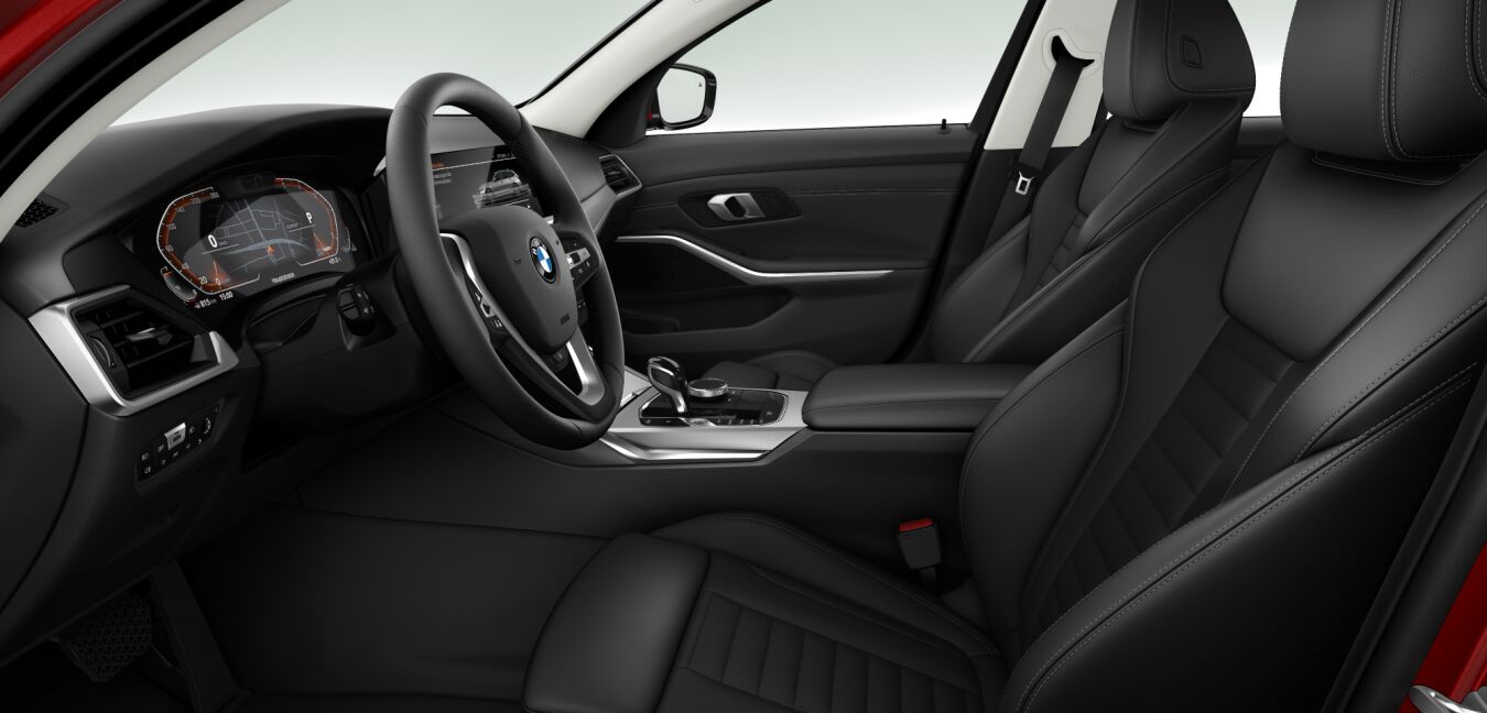 BMW BMW 3er im Innenraum seitlich BMW BMW 3er im Innenraum seitlich