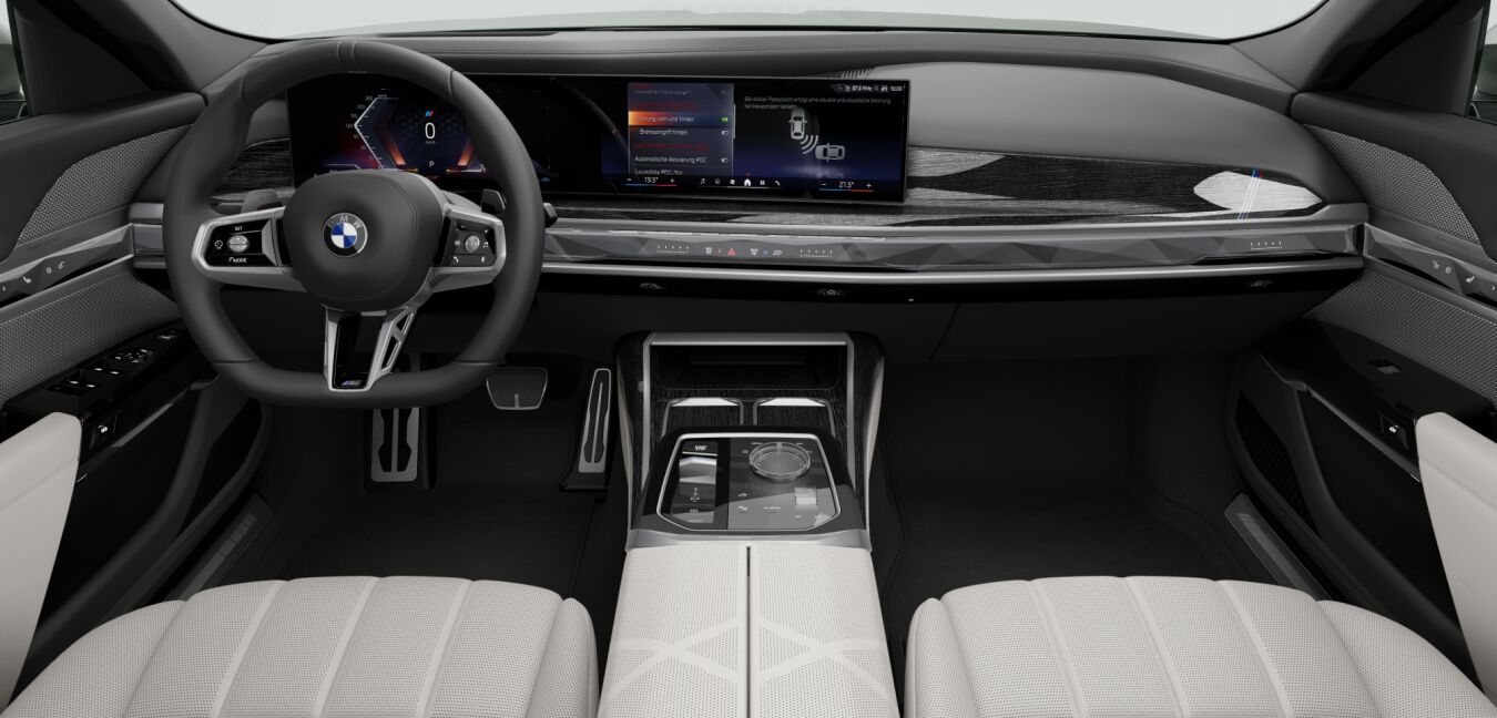 BMW BMW 7er im Innenraum von vorne BMW BMW 7er im Innenraum von vorne