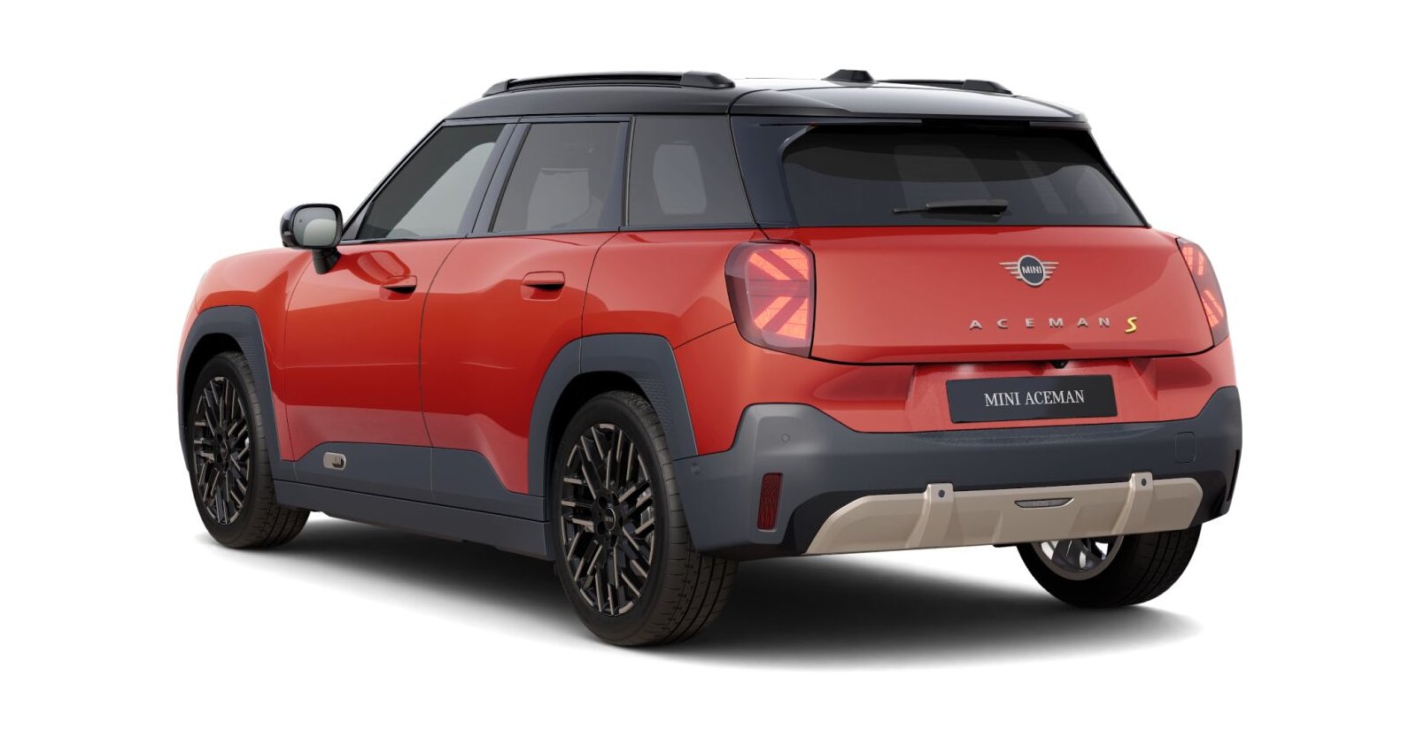 MINI MINI Aceman in Rot von hinten