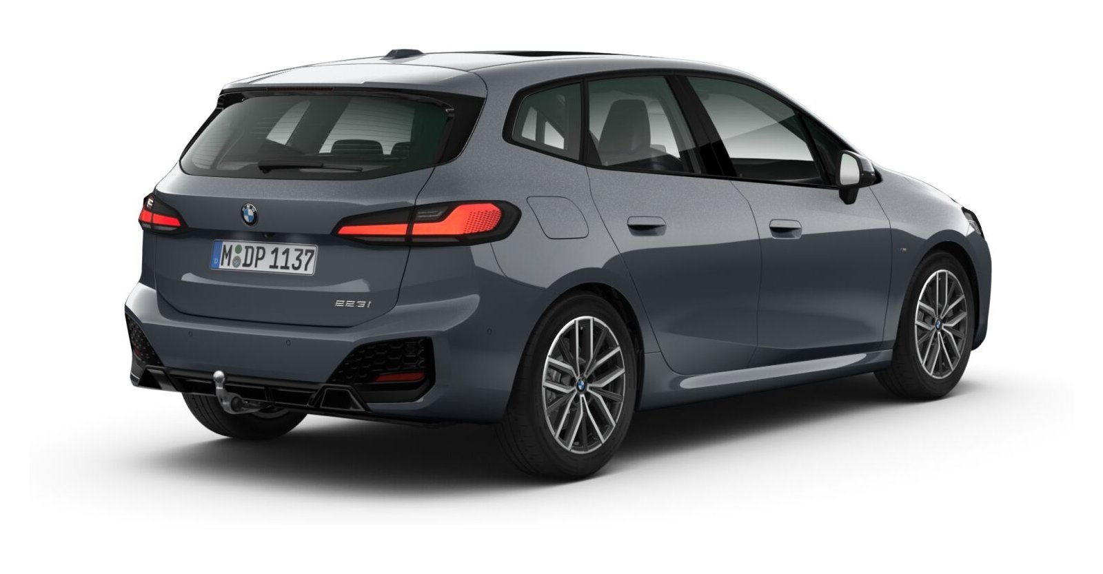 BMW BMW 2er in Grau von hinten BMW BMW 2er in Grau von hinten