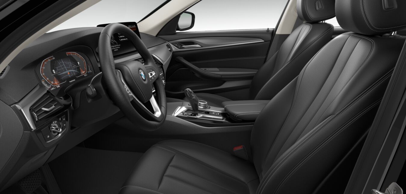 BMW BMW 5er im Innenraum seitlich BMW BMW 5er im Innenraum seitlich