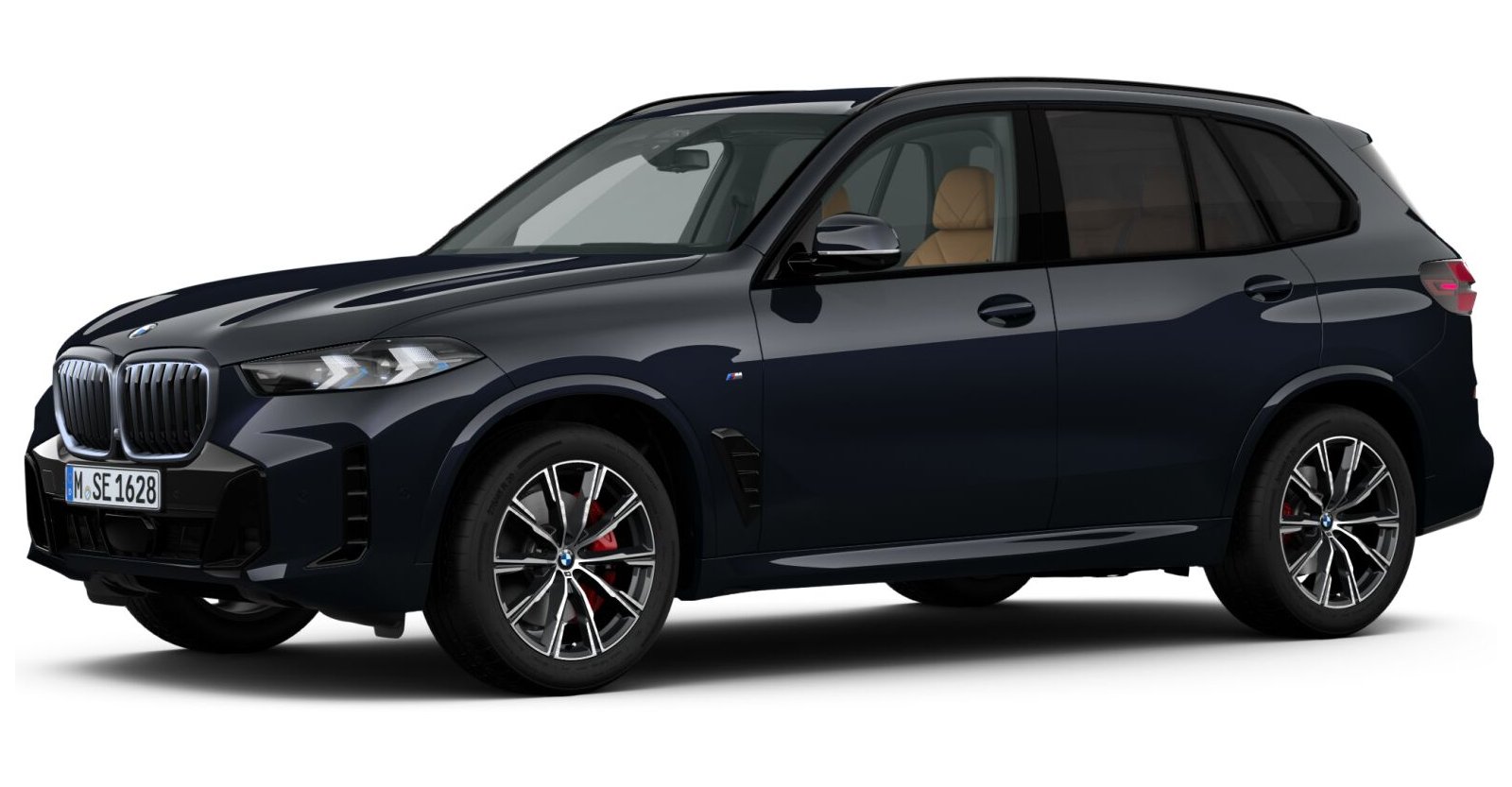 BMW BMW X in Schwarz von vorne