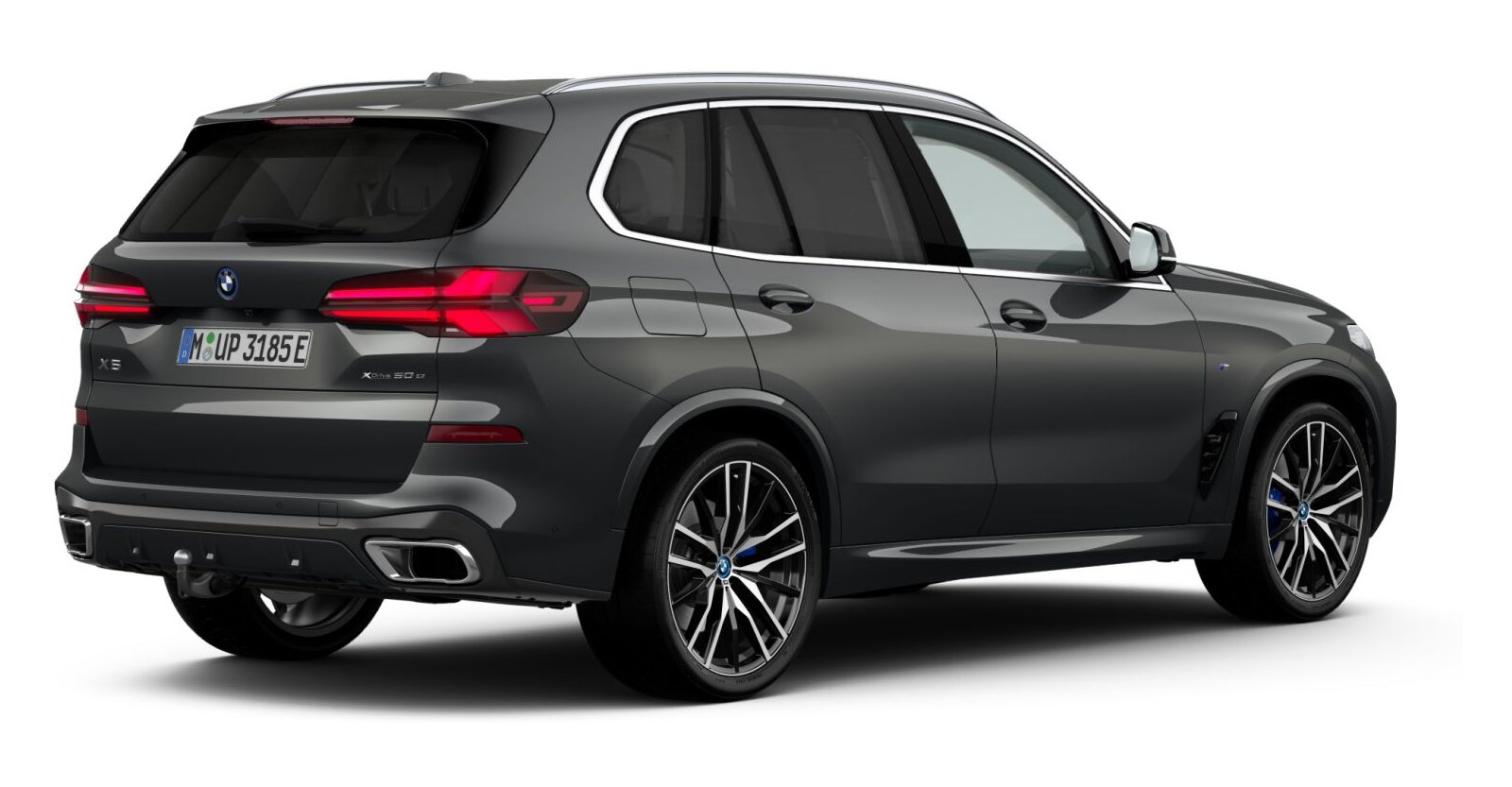 BMW BMW X in Grau von hinten BMW BMW X in Grau von hinten