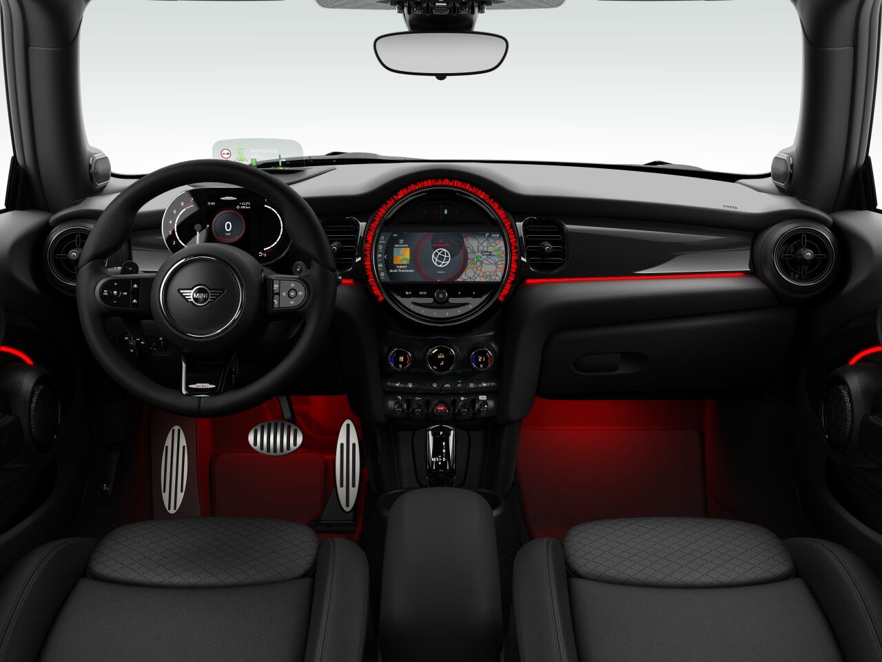 MINI MINI 3-Türer im Innenraum von vorne MINI MINI 3-Türer im Innenraum von vorne