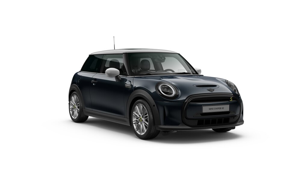 MINI MINI 3-Türer in Schwarz von vorne MINI MINI 3-Türer in Schwarz von vorne