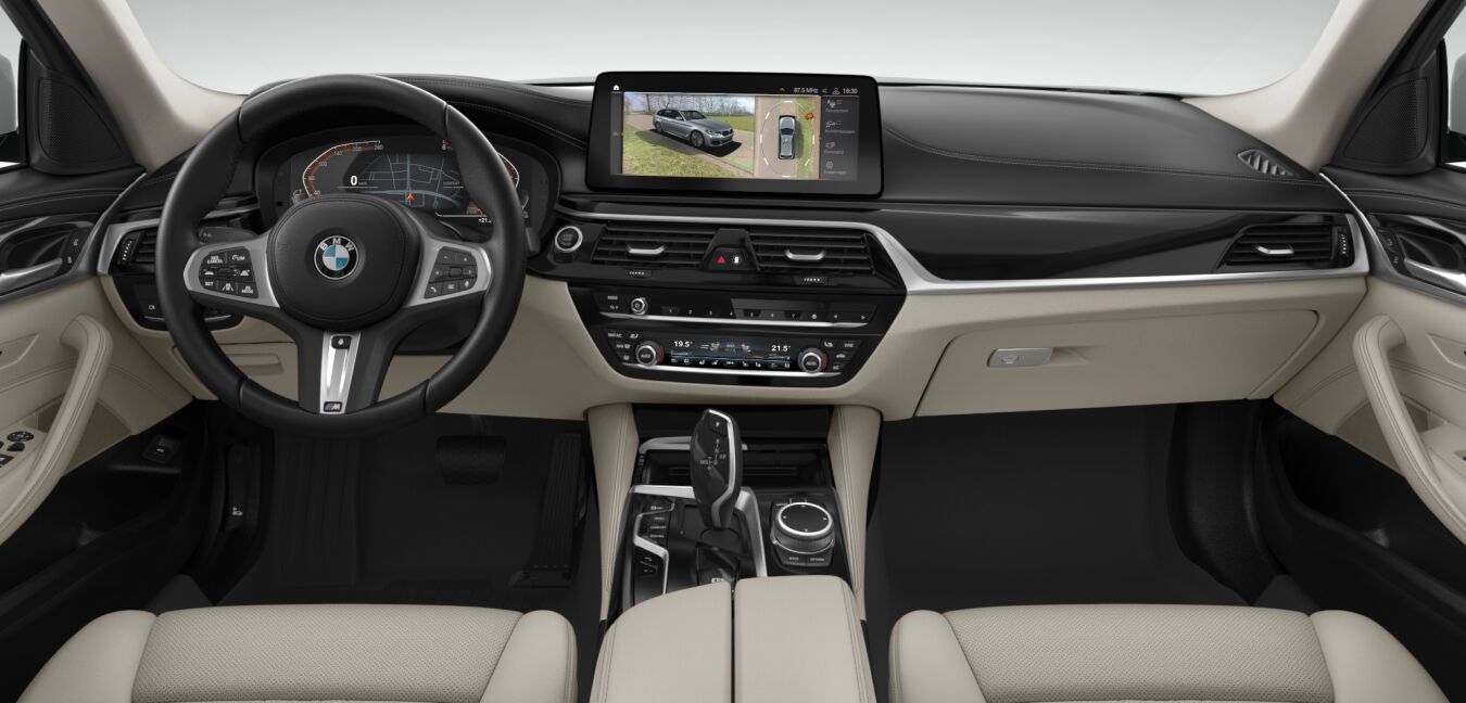 BMW BMW 5er im Innenraum von vorne BMW BMW 5er im Innenraum von vorne