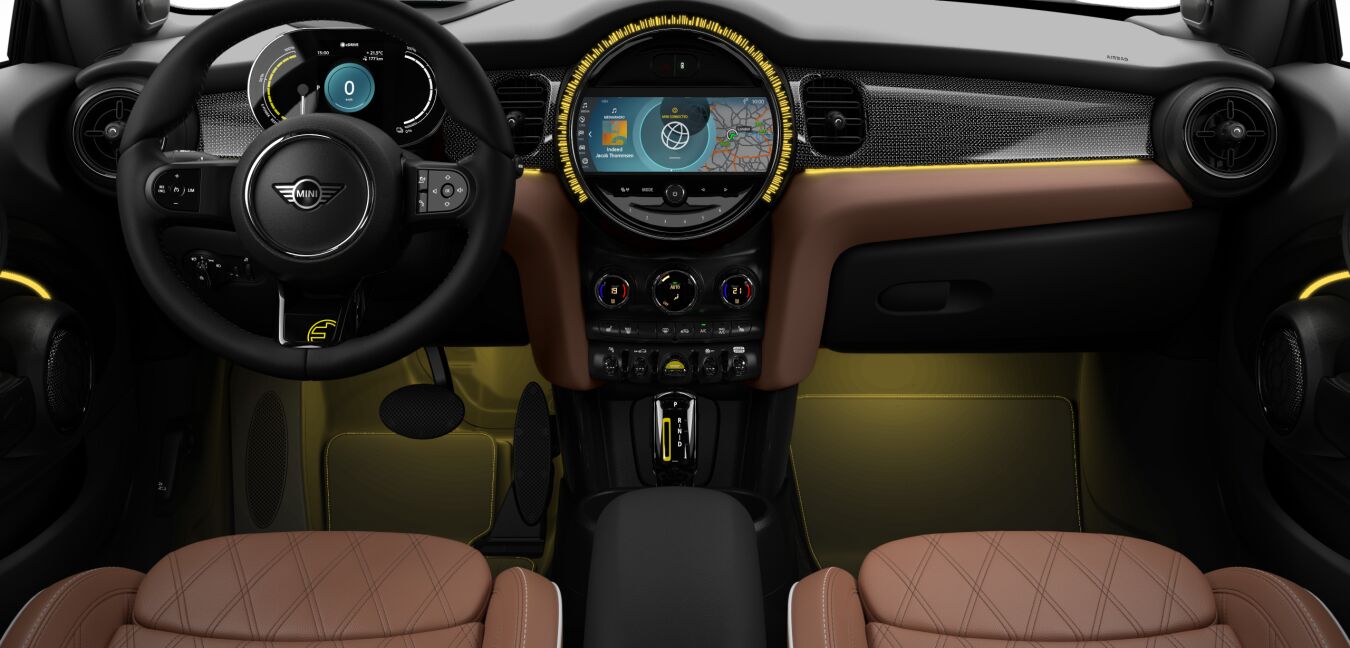 MINI MINI 3-Türer im Innenraum von vorne