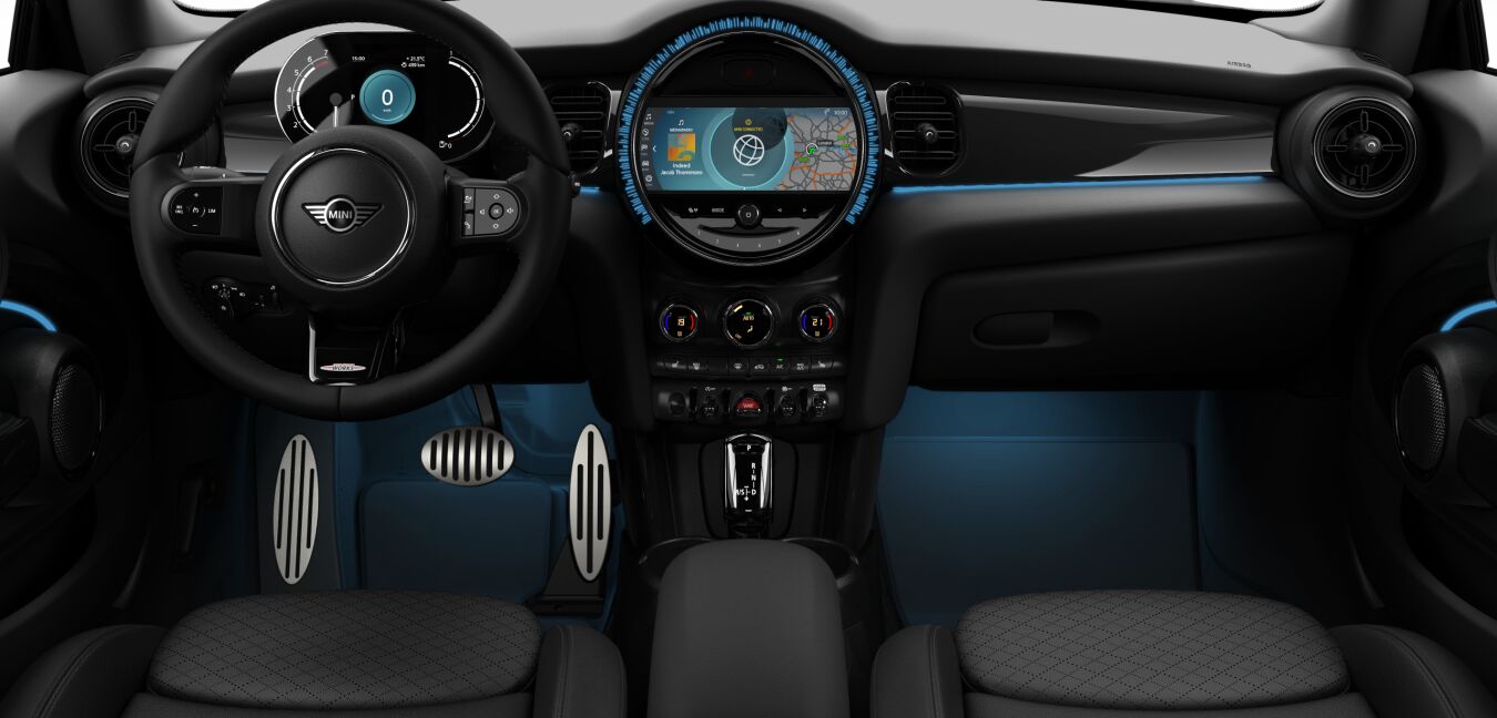 MINI MINI Cabrio im Innenraum von vorne MINI MINI Cabrio im Innenraum von vorne