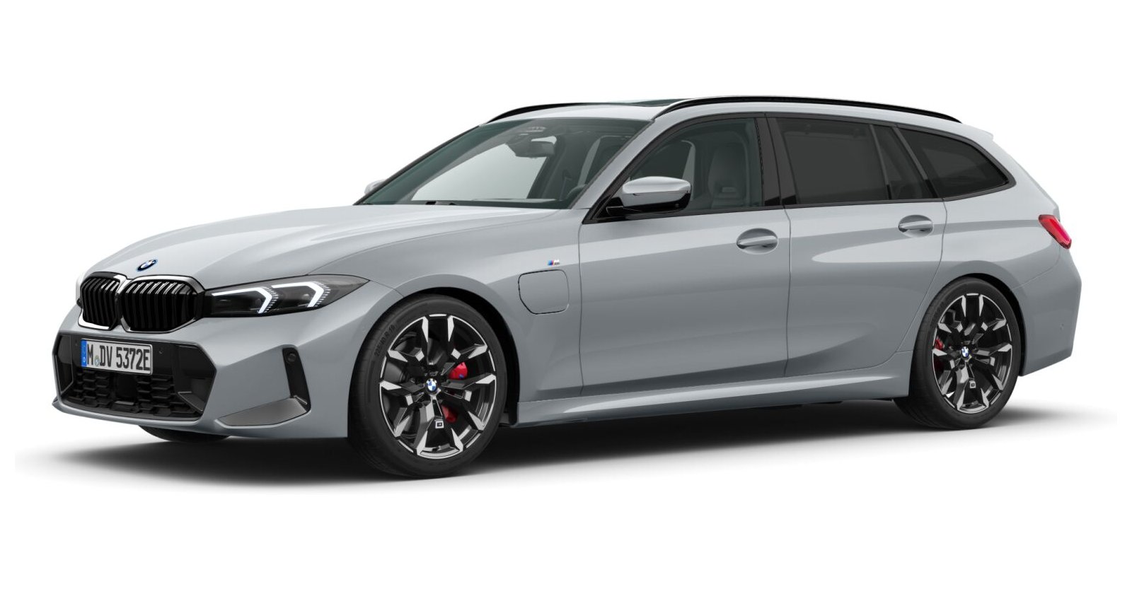BMW BMW 3er in Grau von vorne BMW BMW 3er in Grau von vorne
