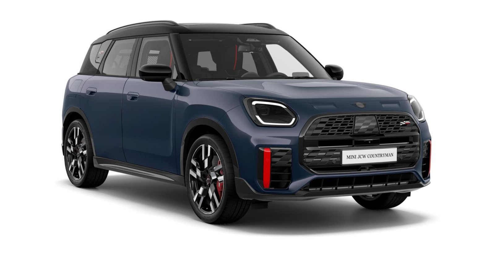 MINI MINI Countryman in Blau von vorne MINI MINI Countryman in Blau von vorne