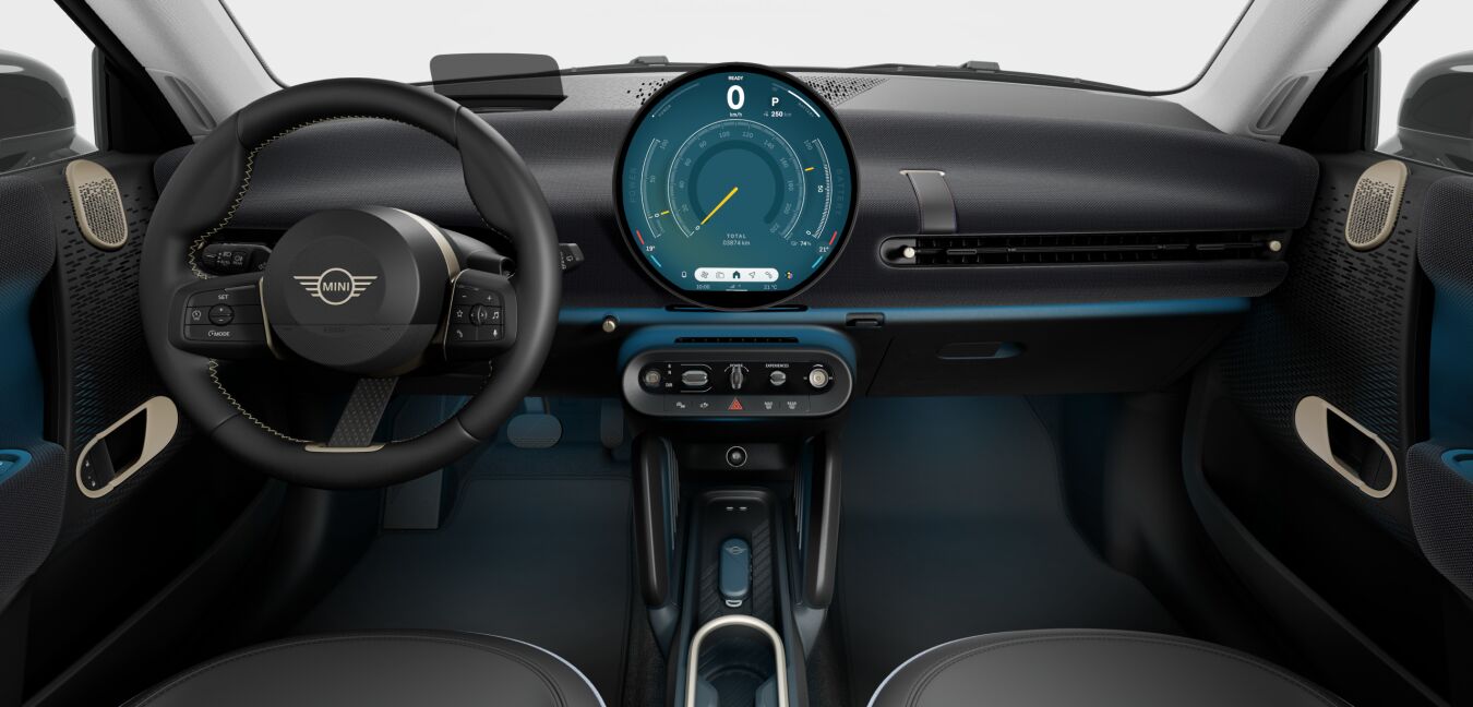 MINI MINI 3-Türer im Innenraum von vorne MINI MINI 3-Türer im Innenraum von vorne