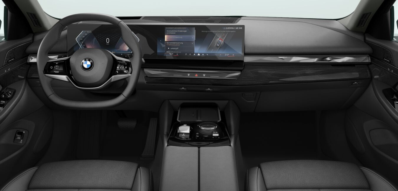 BMW BMW 5er im Innenraum von vorne BMW BMW 5er im Innenraum von vorne